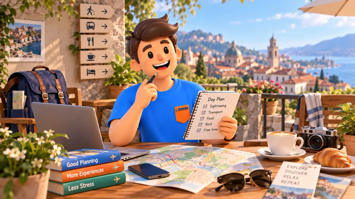 How to Balance Sightseeing, Travel Time and Rest on Your Trip
