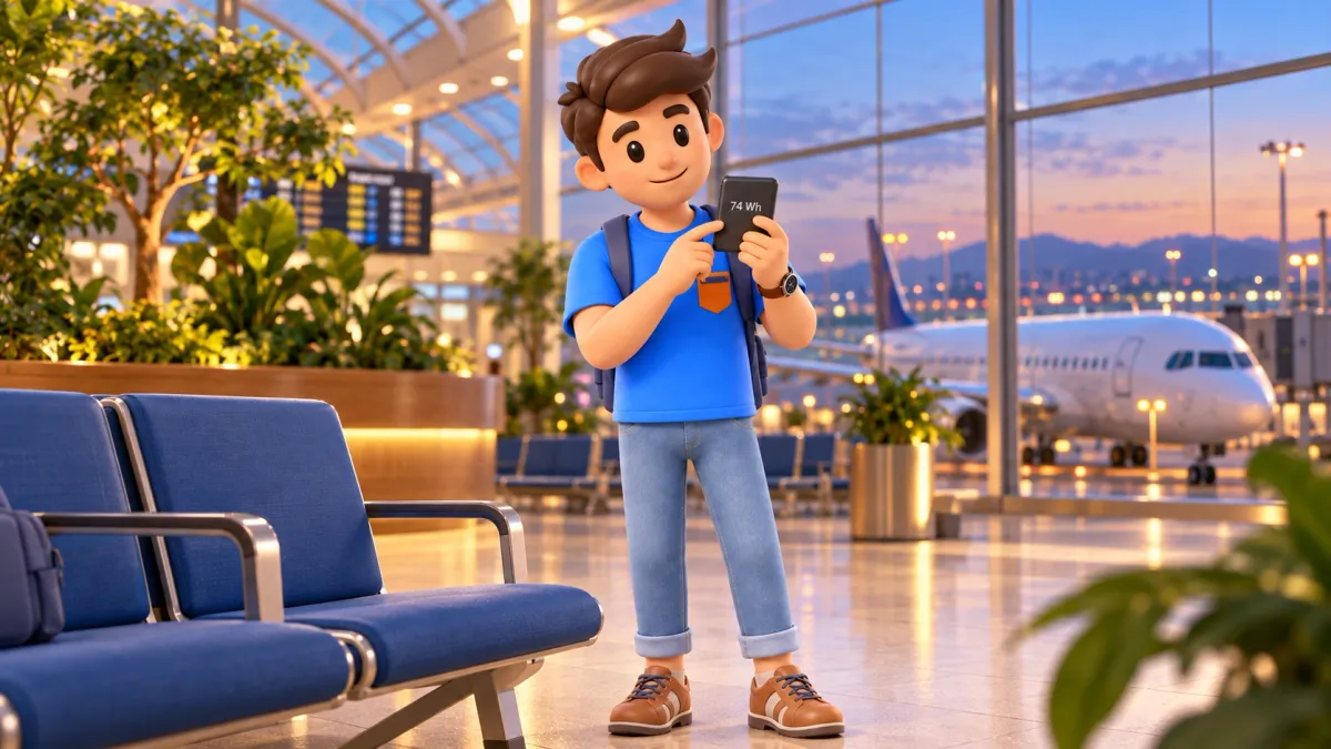 El personaje de RoadMe prepara un viaje