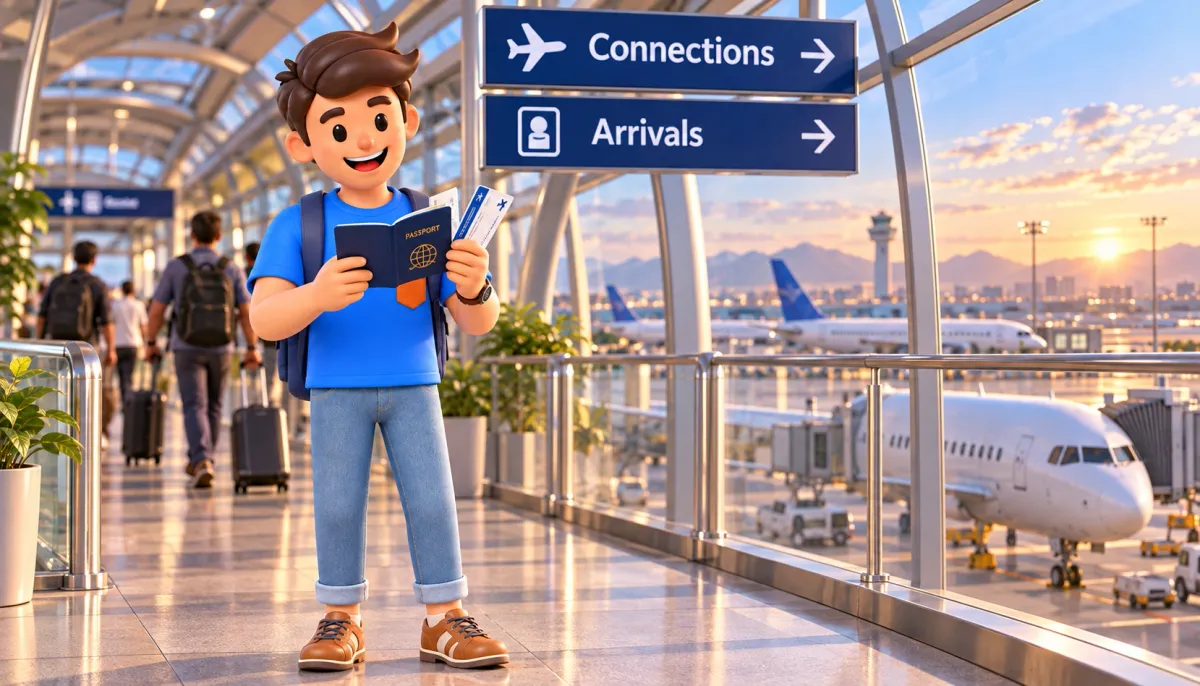 Le personnage de RoadMe prépare son voyage